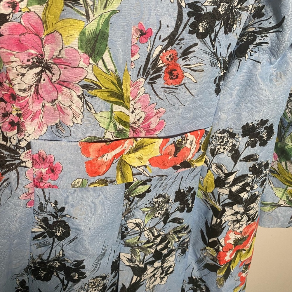 Carlisle Mariposa Floral Jacket Size 12 - Picture 4 of 8